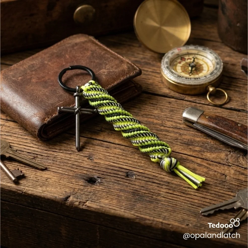 🌟Neon bolt Men’s Keychain
